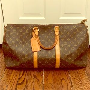 Louis Vuitton monogram travel bag